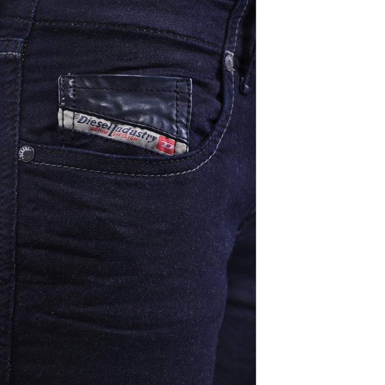 Diesel Grupee Ne 0600V Women's Denim Jeans Sweat Jogg Jeans Stretch Slim Skinny