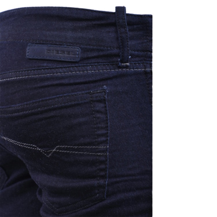 Diesel Grupee Ne 0600V Women's Denim Jeans Sweat Jogg Jeans Stretch Slim Skinny