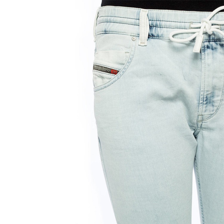 Krailey Bk Ne 0687B Women's Jeans Slim Fit Ladies Sweat Jogg Denim Pants Diesel