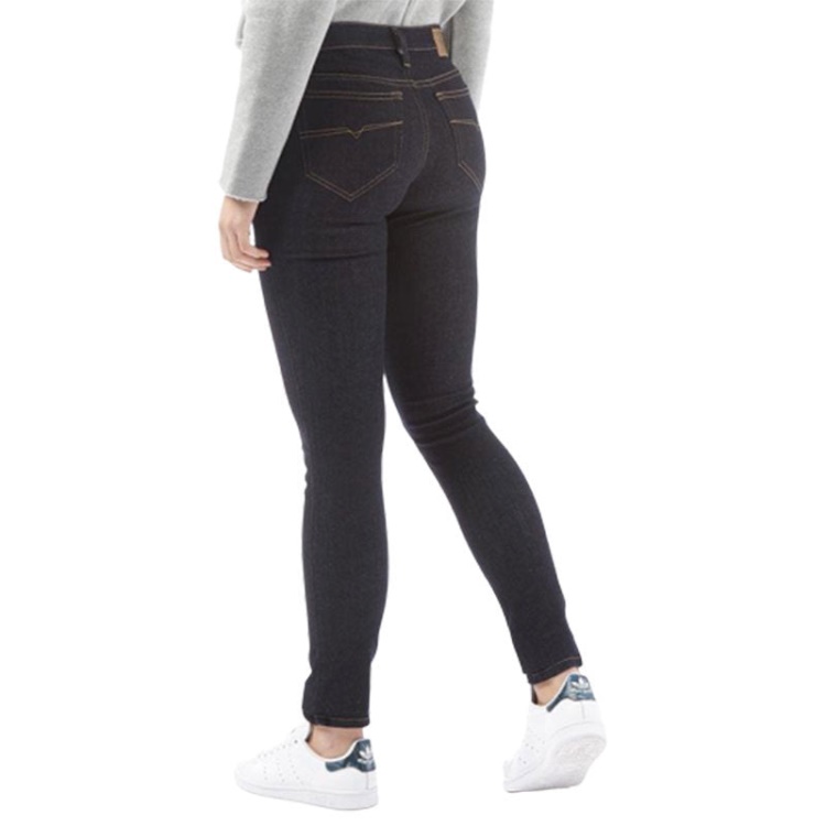 Skinzee 0813C Women's Denim Jeans Super Slim Skinny Zip Fly Dark Blue Diesel