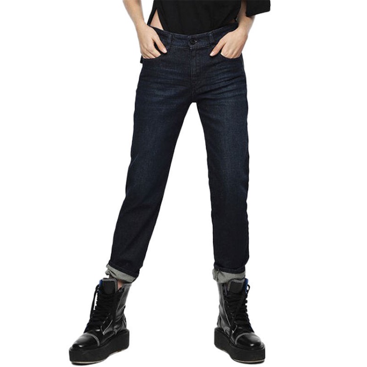 Diesel D Rifty 080Ak Women's Jeans Denim Stretch Slim Low Waist Fit Trousers