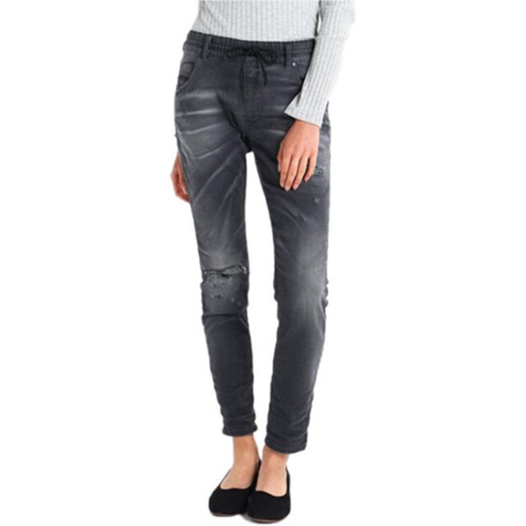 Krailey R Ne 0685Q Women's Jogg Jeans Regular Fit Sweat Jeans Denim Pants Diesel