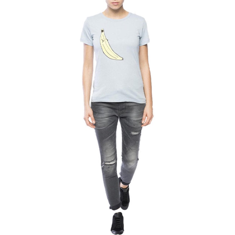 Krailey R Ne 0685Q Women's Jogg Jeans Regular Fit Sweat Jeans Denim Pants Diesel