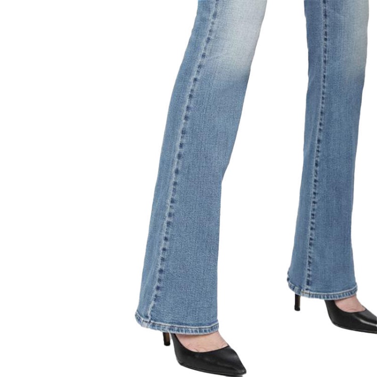 Lowleeh 084Vd Women's Jeans Denim Stretch Slim Bootcut Low Waist Fit Pants Diesel