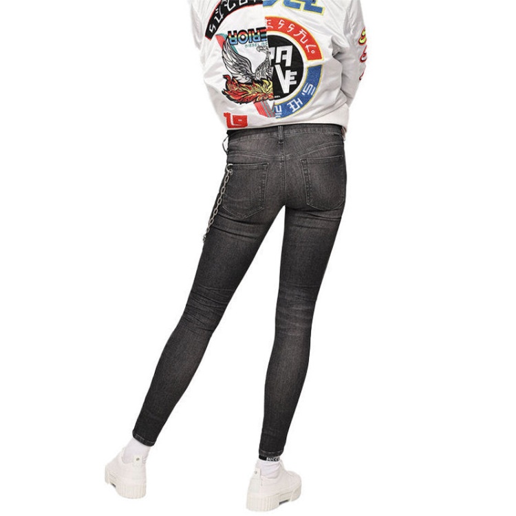 Diesel Slandy Low 088As Women's Jeans Super Slim Skinny Regular Waist Fit Trouser