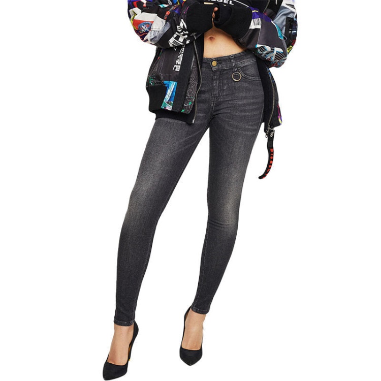 Slandy 088As Women's Jeans Super Slim Skinny Regular Waist Fit Trousers Diesel