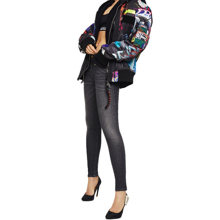 Slandy 088As Women's Jeans Super Slim Skinny Regular Waist Fit Trousers Diesel