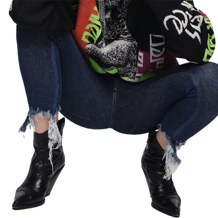 Diesel Slandy 088At Women's Jeans Super Slim Skinny Regular Waist Fit Pants