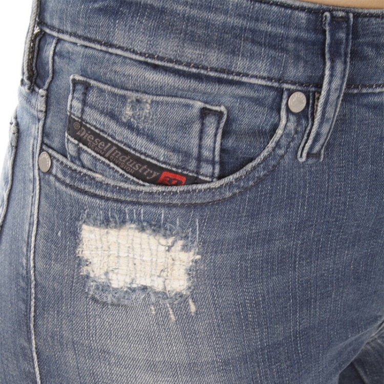 Skinzee R4Mu8 Women's Jeans Super Slim Skinny Regular Waist Fit Pants Diesel