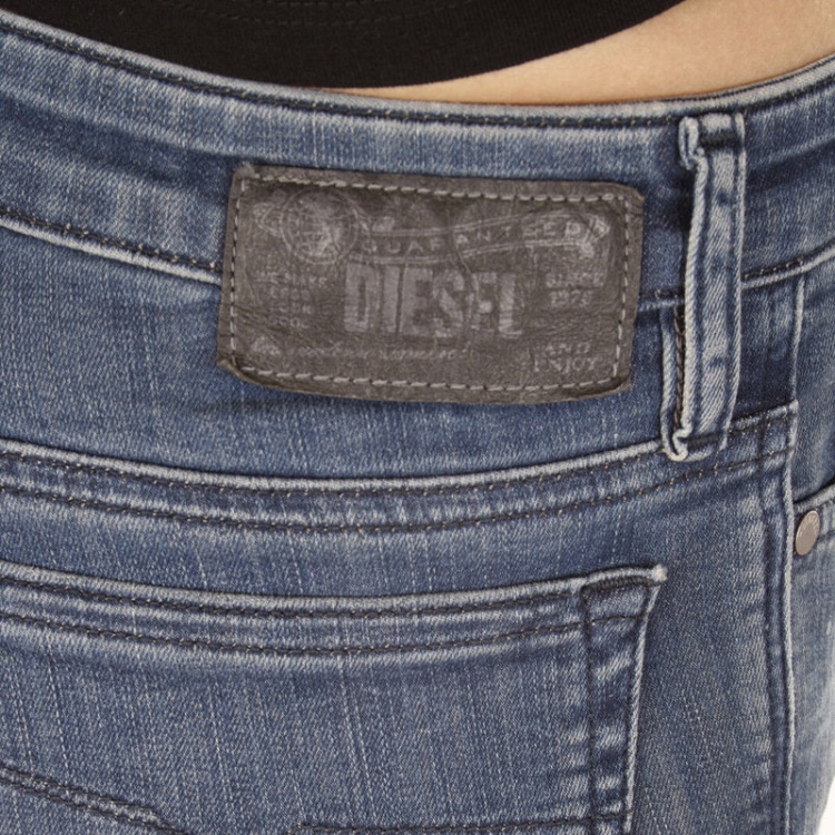 Skinzee R4Mu8 Women's Jeans Super Slim Skinny Regular Waist Fit Pants Diesel