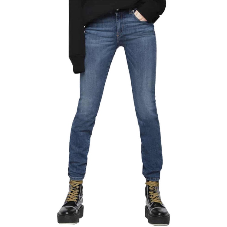 Diesel Sandy 069Aj Women's Jeans Regular Slim Straight Regular Waist Fit Pants