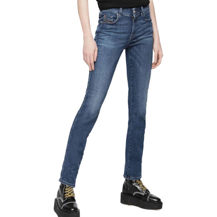 Diesel Sandy 069Aj Women's Jeans Regular Slim Straight Regular Waist Fit Pants