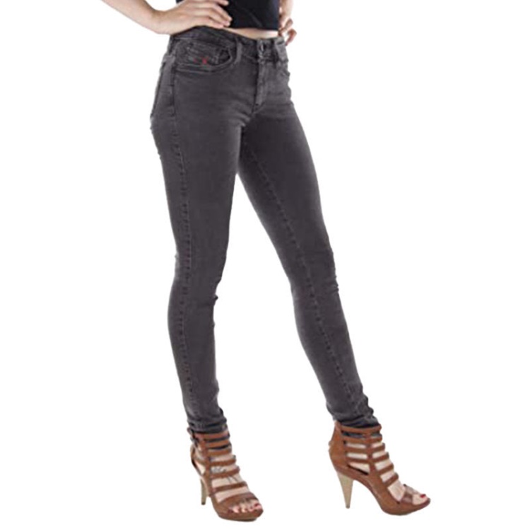 Diesel Skinzee-Xp R8W69 Women's Denim Jeans Stretch Trousers Casual Black Pants