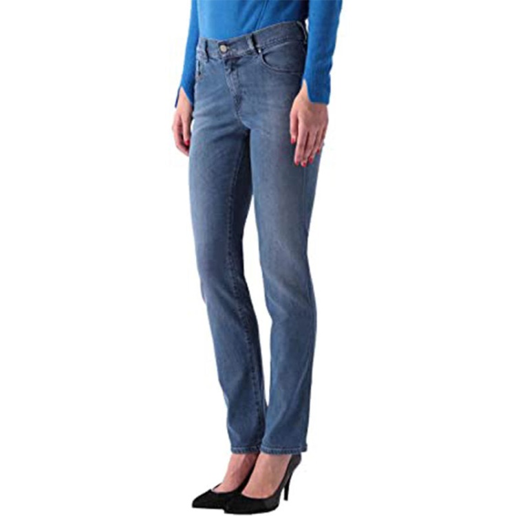 Sandy 0666G Women's Denim Jeans Casual Pants Lyocell Regular Slim Trousers Diesel