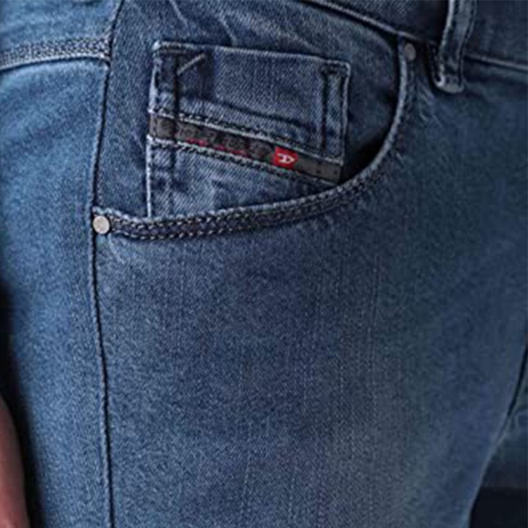 Sandy 0666G Women's Denim Jeans Casual Pants Lyocell Regular Slim Trousers Diesel