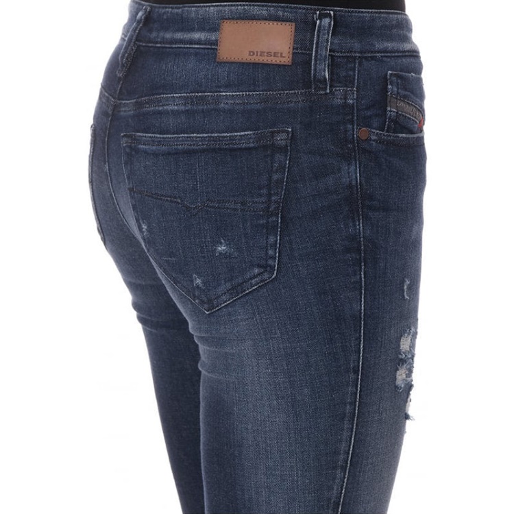 Diesel Skinzee 0671V Women's Denim Jeans Casual Pants Super Slim Skinny Trousers