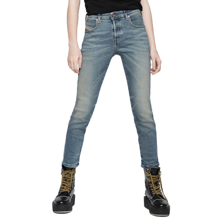 Babhila 084Vf Women's Denim Jeans Casual Pants Slim Trousers Made In Diesel
