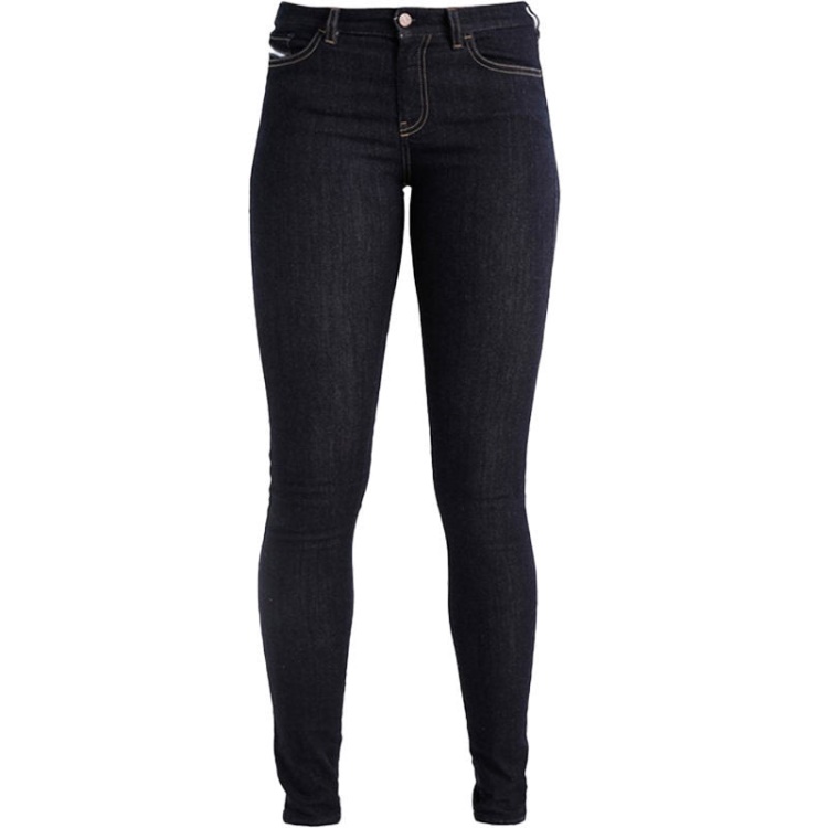 Diesel Slandy 0813C Women's Jeans Super Slim Skinny Regular Waist Fit Trousers