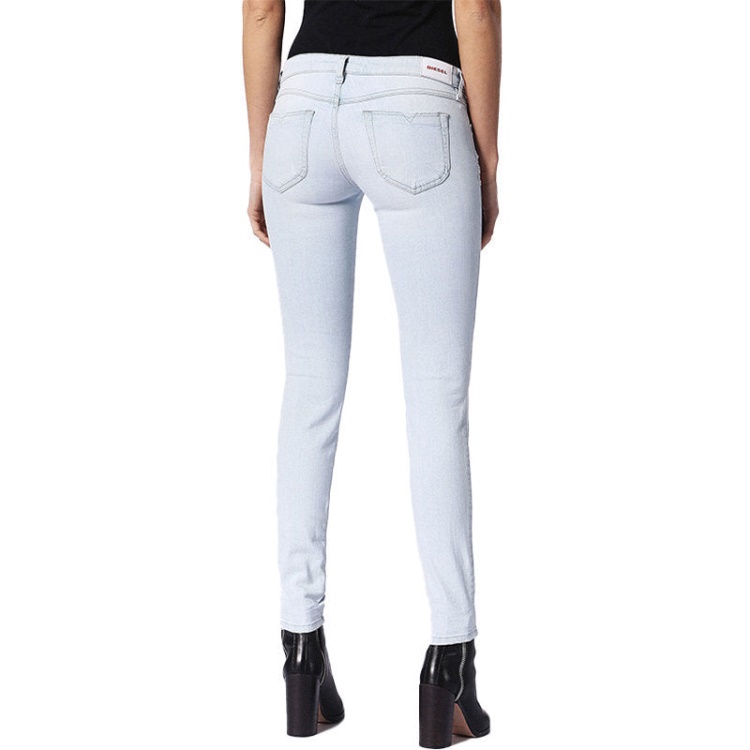 Diesel Gracey 0689L Women's Jeans Super Slim Skinny Low Waist Fit Pants