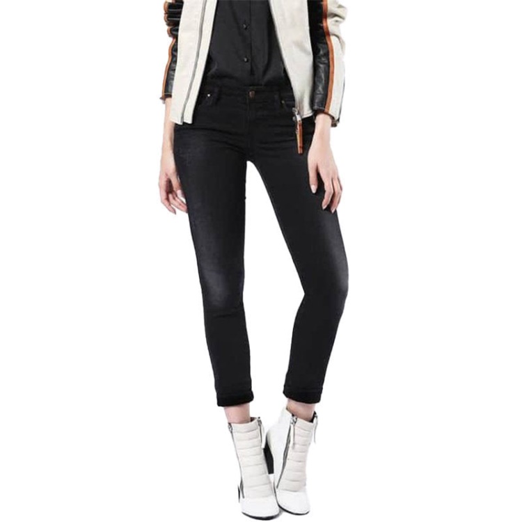 Skinzee Low 0677G Women's Jeans Super Slim Skinny Low Waist Fit Pants Diesel