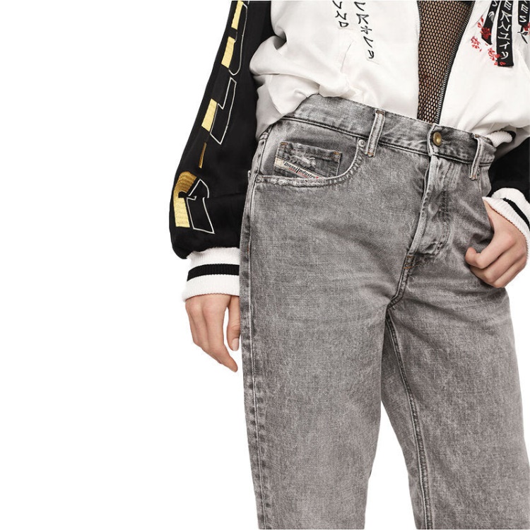 Aryel 8880X Women's Jeans Denim Regular Straight Regular Waist Fit Pants Diesel