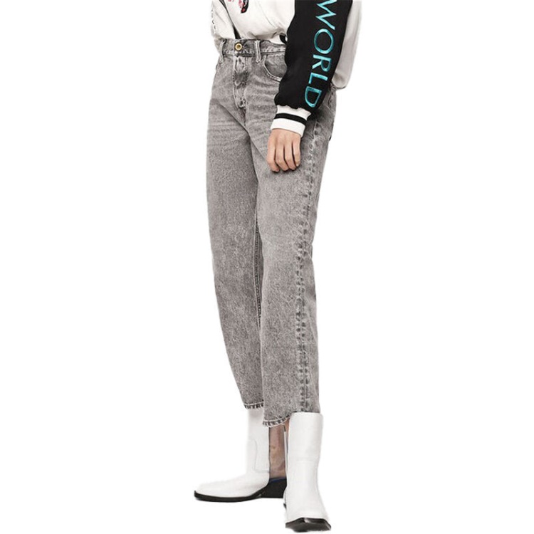 Aryel 8880X Women's Jeans Denim Regular Straight Regular Waist Fit Pants Diesel