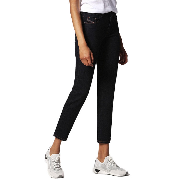 Diesel Sandy 0665W Women's Jeans Regular Slim Straight Regular Waist Fit Pants