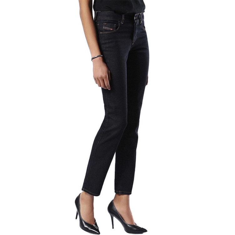 Diesel Sandy 0665W Women's Jeans Regular Slim Straight Regular Waist Fit Pants