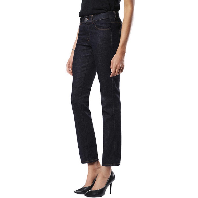 Diesel Sandy 0665W Women's Jeans Regular Slim Straight Regular Waist Fit Pants