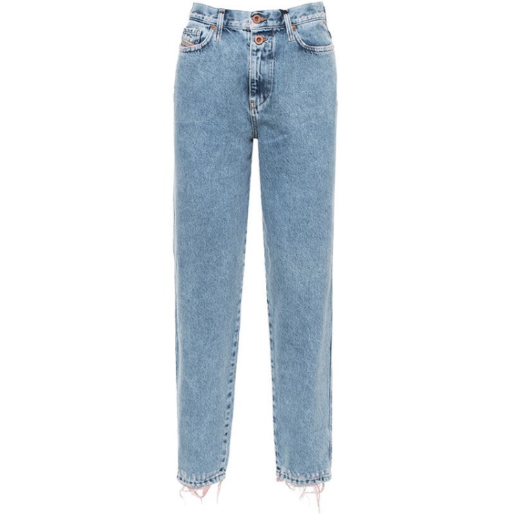 Alys 084Wl Women's Jeans Denim Regular Straight Regular Waist Fit Pants Diesel