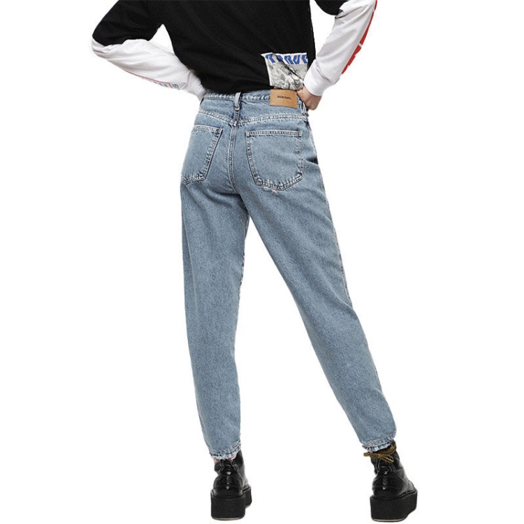 Alys 084Wl Women's Jeans Denim Regular Straight Regular Waist Fit Pants Diesel