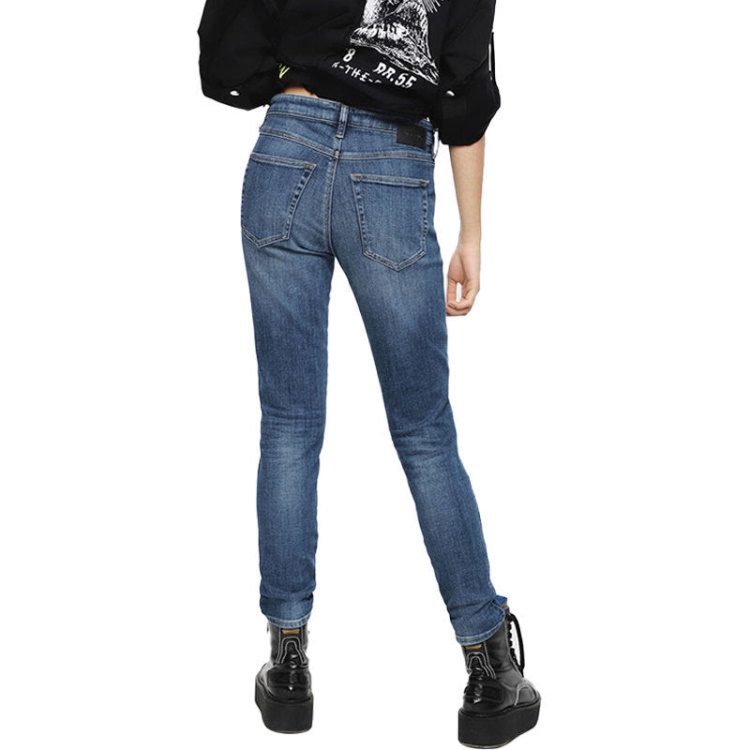 Babhila 082Ab Women's Jeans Denim Slim Skinny Regular Waist Fit Pants Diesel