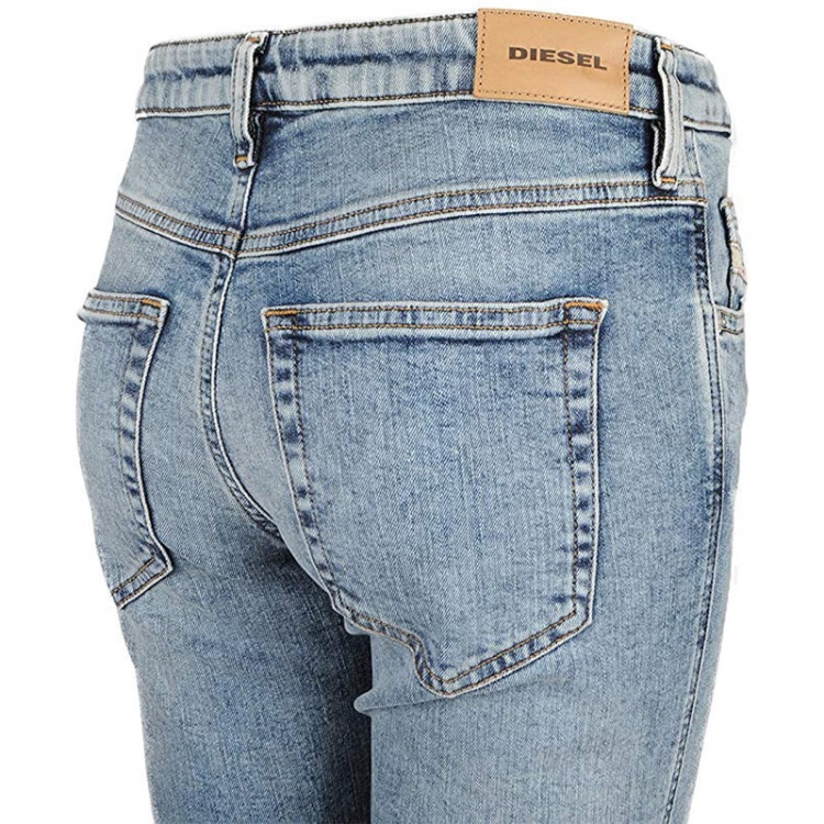 Diesel Babhila 069Bn Women's Jeans Denim Slim Skinny Regular Waist Fit Pants