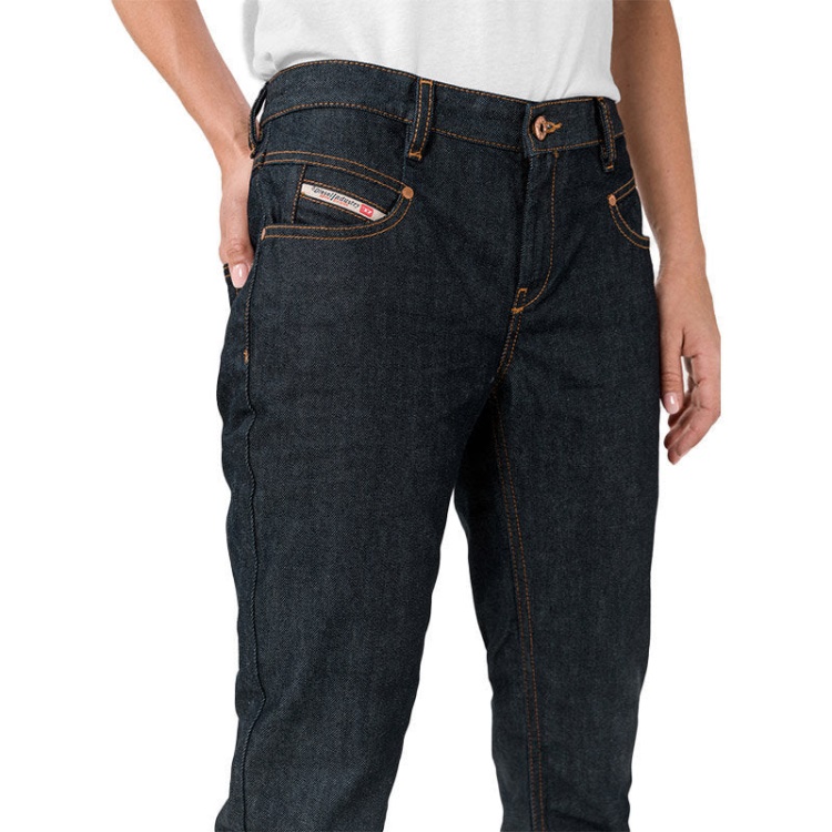 Belthy Ankle Re058 Women's Jeans Regular Slim Straight Low Waist Fit Pants Diesel