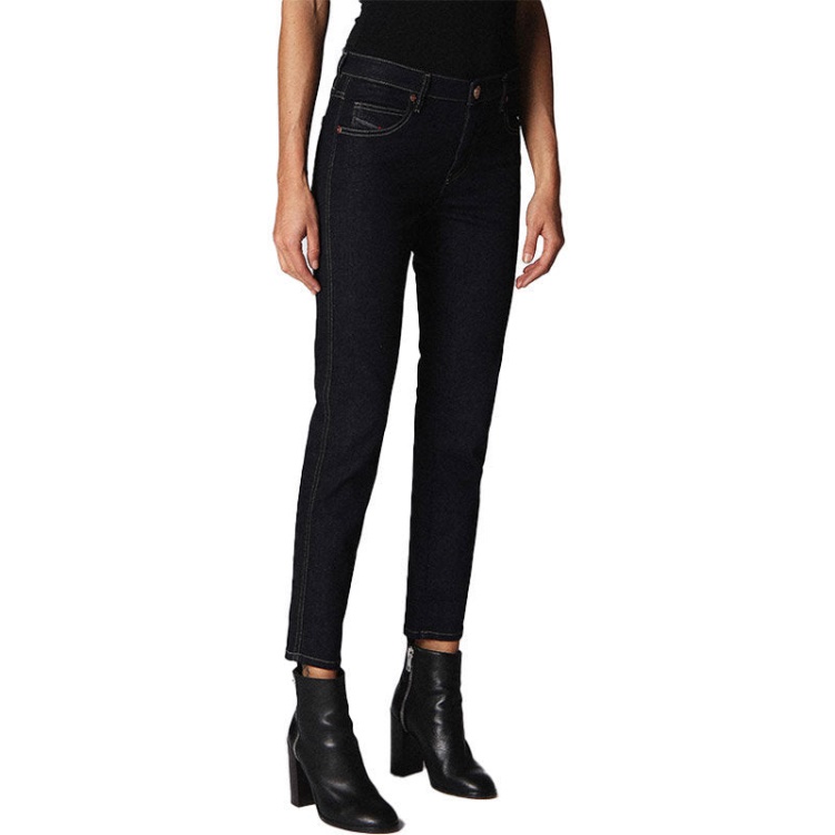 Diesel Babhila 0665W Women's Jeans Denim Slim Skinny Regular Waist Fit Trousers