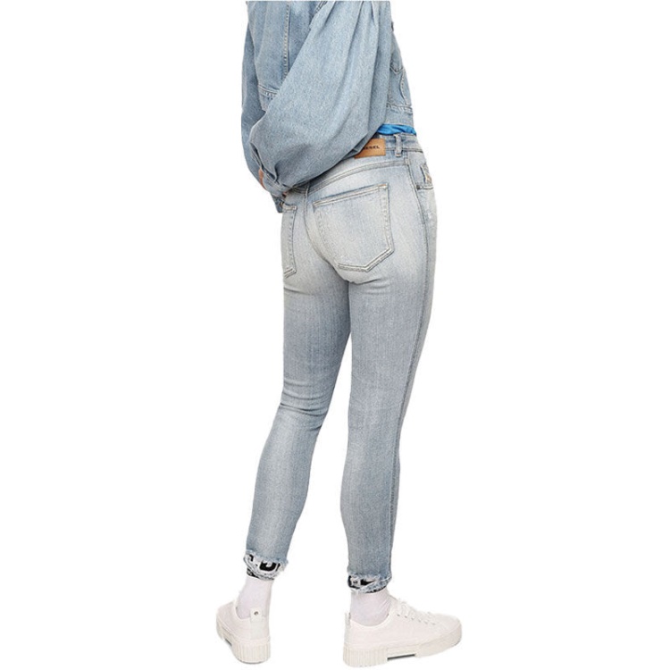 Babhila 081Aj Women's Jeans Denim Slim Skinny Regular Waist Fit Trousers Diesel