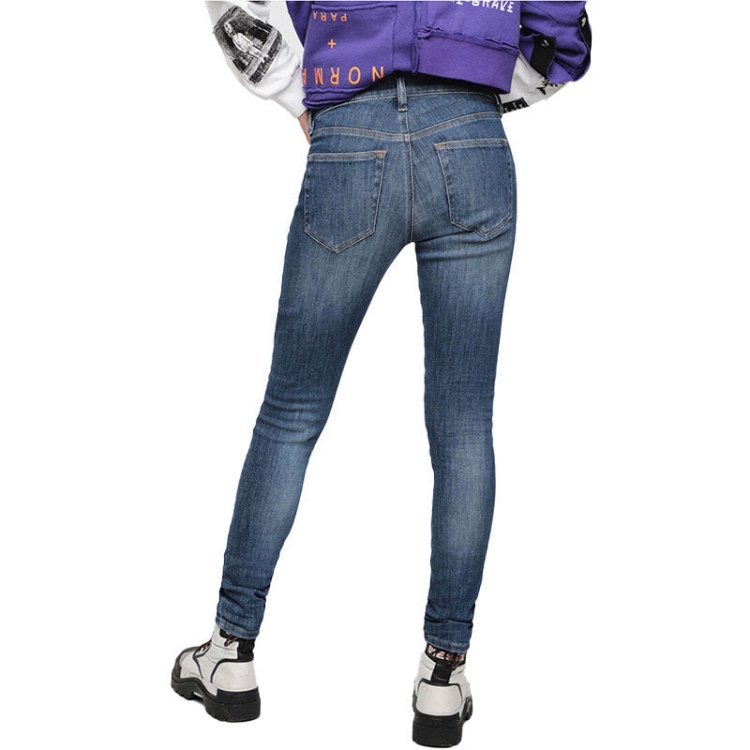 Slandy 088Av Women's Jeans Super Slim Skinny Regular Waist Fit Trousers Diesel