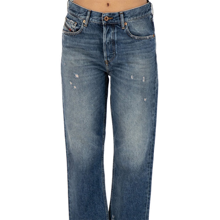 Diesel Aryel 084Vb Women's Jeans Denim Regular Straight Regular Waist Fit Pants