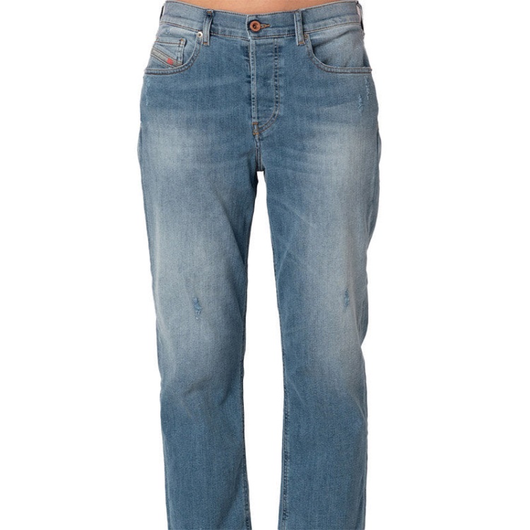 Aryel 084Yj Women's Jeans Denim Regular Straight Regular Waist Fit Pants Diesel