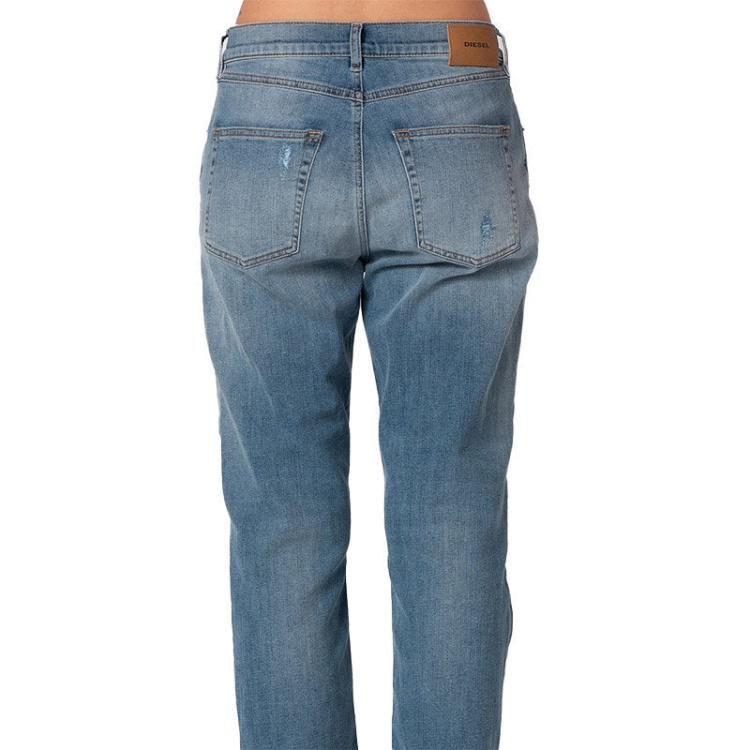 Aryel 084Yj Women's Jeans Denim Regular Straight Regular Waist Fit Pants Diesel