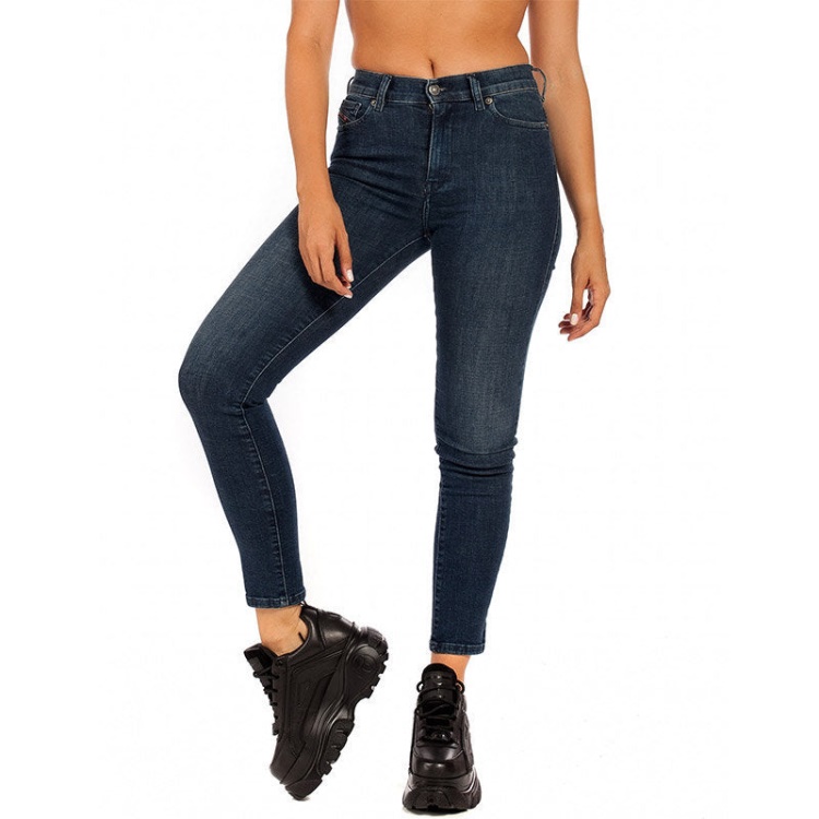 Diesel D-Roisin 0890G Women's Jeans Super Skinny Regular Waist Fit Casual Trouser