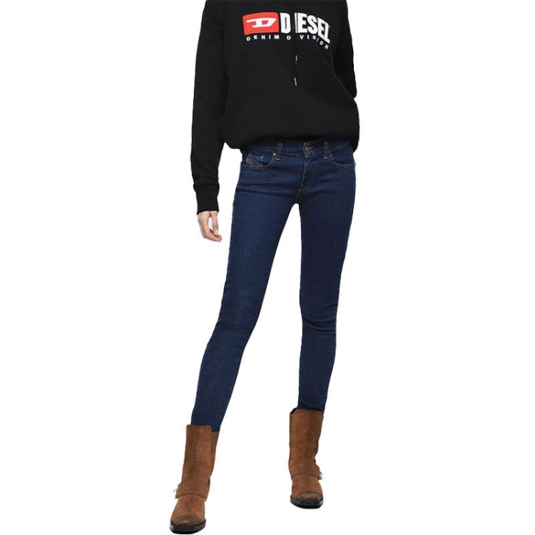 Slandy Low 082Aa Women's Jeans Super Slim Skinny Low Waist Fit Pants Diesel