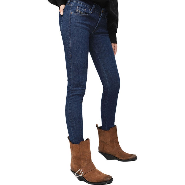 Slandy Low 082Aa Women's Jeans Super Slim Skinny Low Waist Fit Pants Diesel