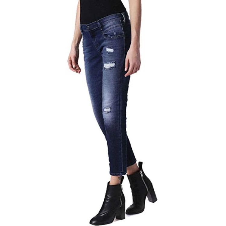Diesel Belthy Ankle 084Ij Women's Jeans Regular Slim Straight Low Waist Fit Pants