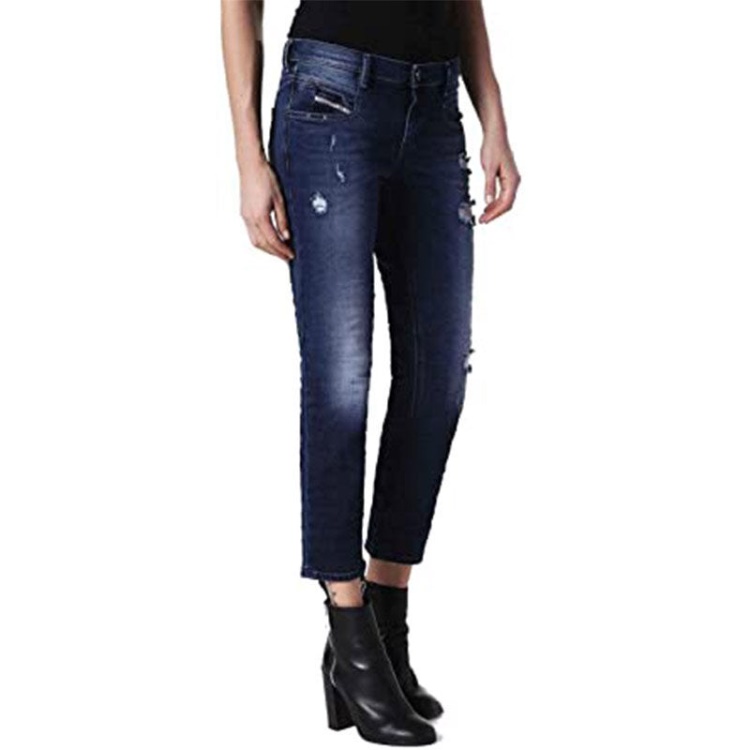 Diesel Belthy Ankle 084Ij Women's Jeans Regular Slim Straight Low Waist Fit Pants
