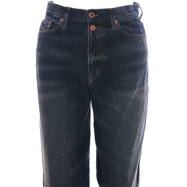 Alys 084Zk Women's Jeans Denim Regular Straight Regular Waist Fit Pants Diesel