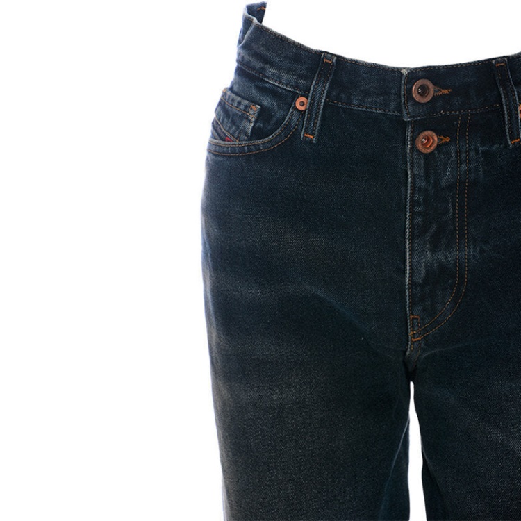 Alys 084Zk Women's Jeans Denim Regular Straight Regular Waist Fit Pants Diesel