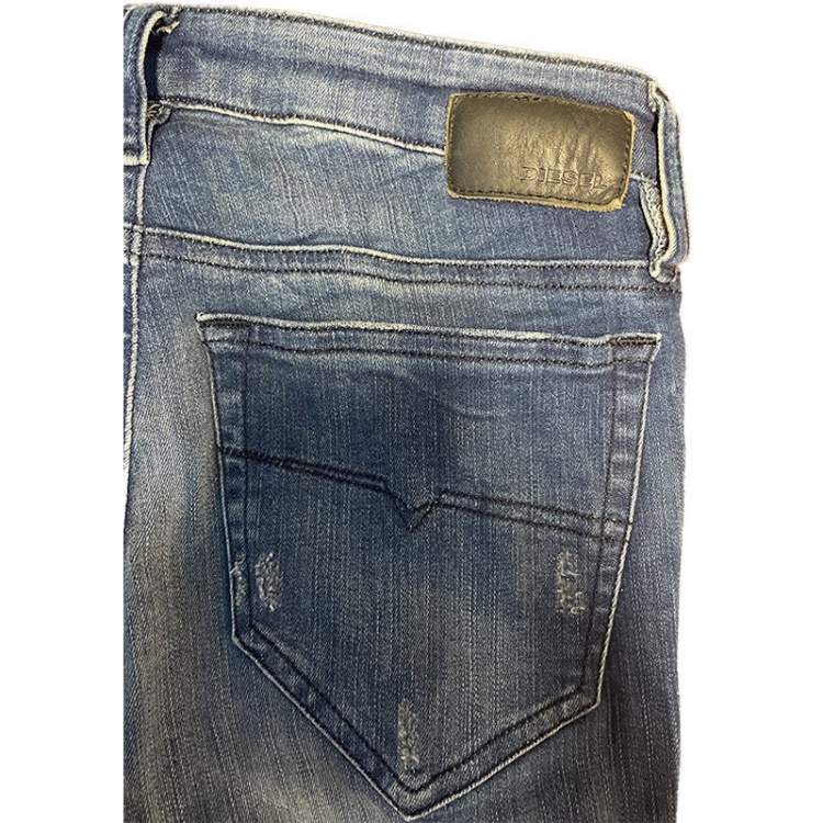 Diesel Skinzee R48U7 Women's Jeans Super Slim Skinny Regular Waist Fit Pants