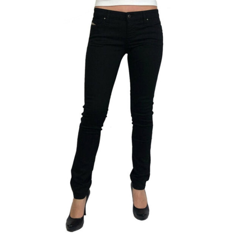 Skinzee R8F14 Women's Jeans Super Slim Skinny Regular Waist Fit Pants Diesel