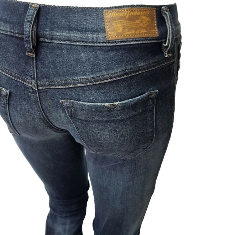 Diesel Livier 0668F Women's Jeans Super Slim Jegging Low Waist Fit Pants